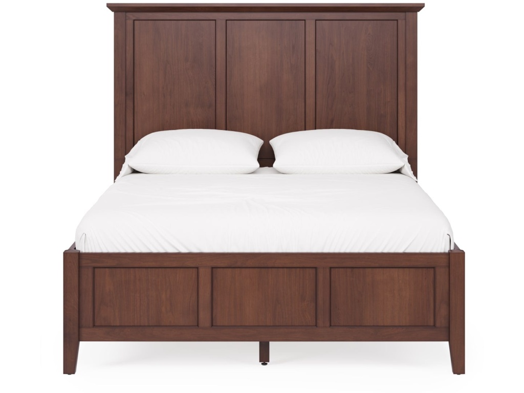 Grace Three Panel Bed in Dark Mocha - image 2