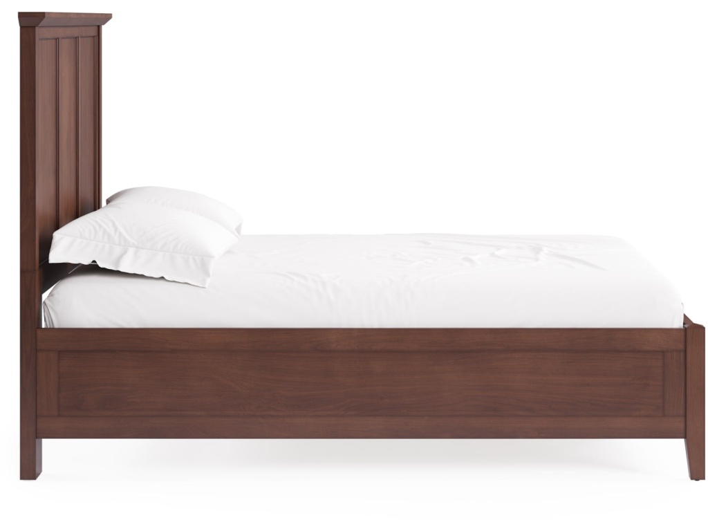 Grace Three Panel Bed in Dark Mocha - image 4