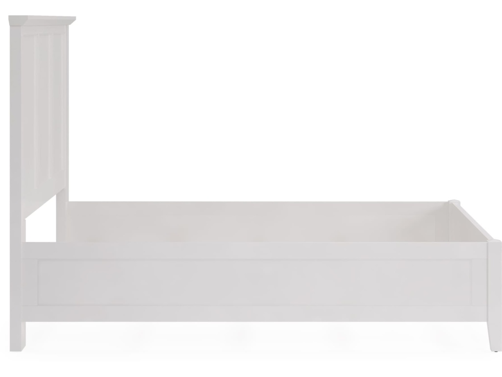 Grace Three Panel Bed in Snowfall White - image 5