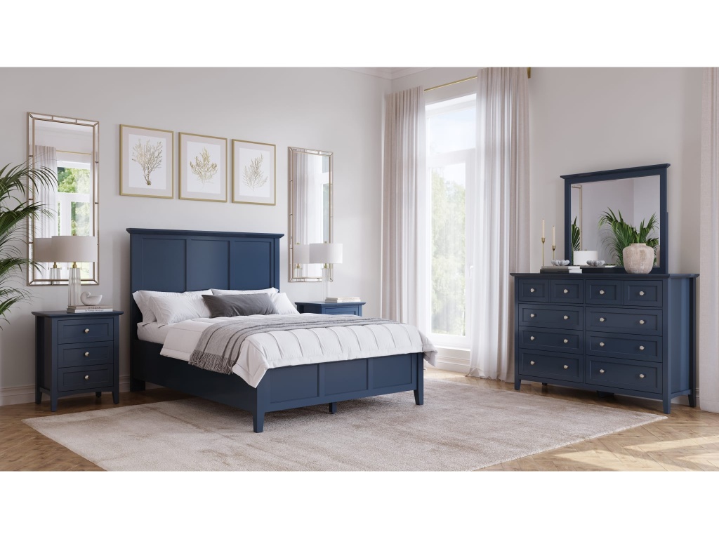 Grace Wall or Dresser Mirror in Blueberry - image 3
