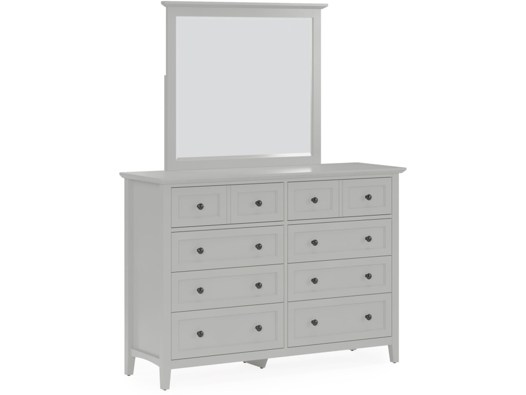 Grace Wall or Dresser Mirror in Elephant Grey - image 7