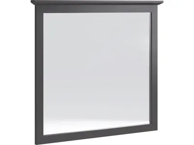 Grace Wall or Dresser Mirror in Raven Black - Alternative View