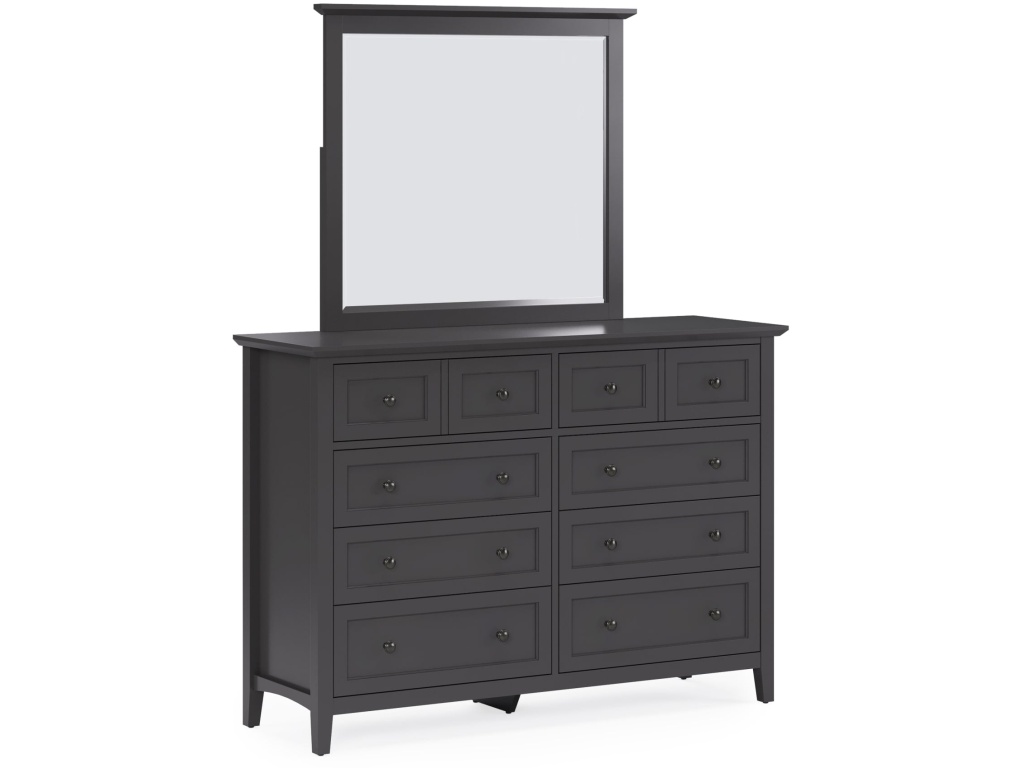 Grace Wall or Dresser Mirror in Raven Black - image 8