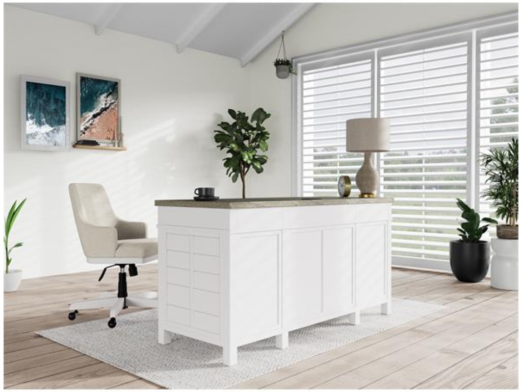 Upholstered Desk Chair - image 1