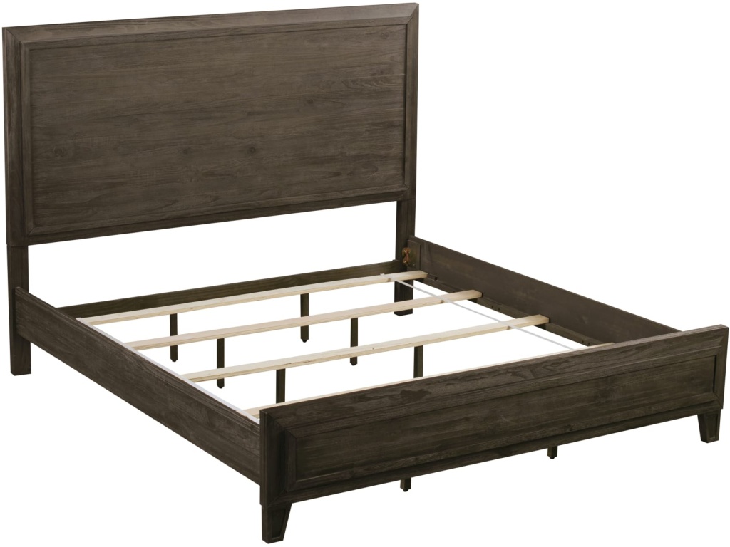 Hadley Solid Wood Panel Bed in Onyx - image 7