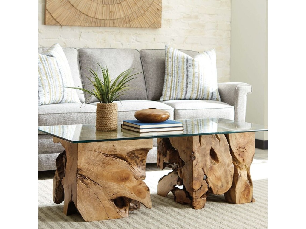 Square Root Table With Glass Top - image 2