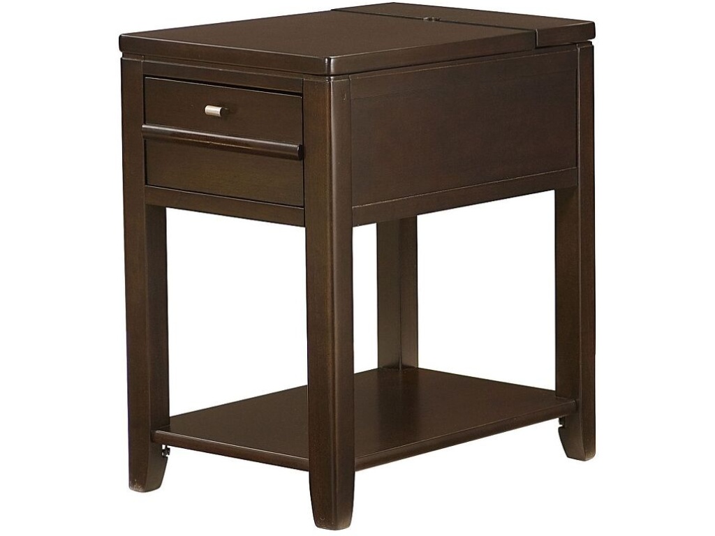 Downtown Chairside Table-Espresso - main image