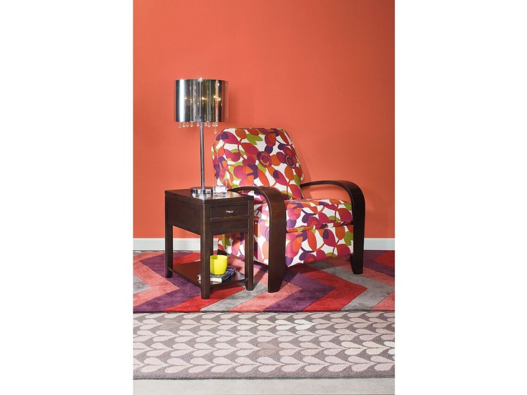Downtown Chairside Table-Espresso - image 1