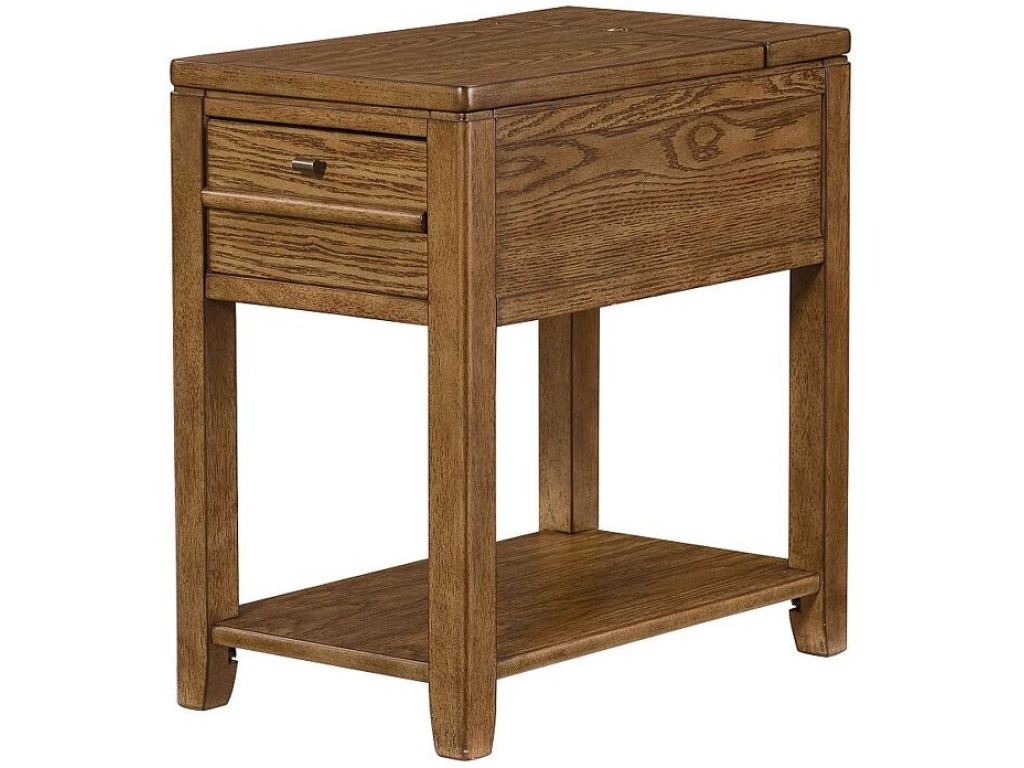 Downtown Chairside Table-Oak - main image