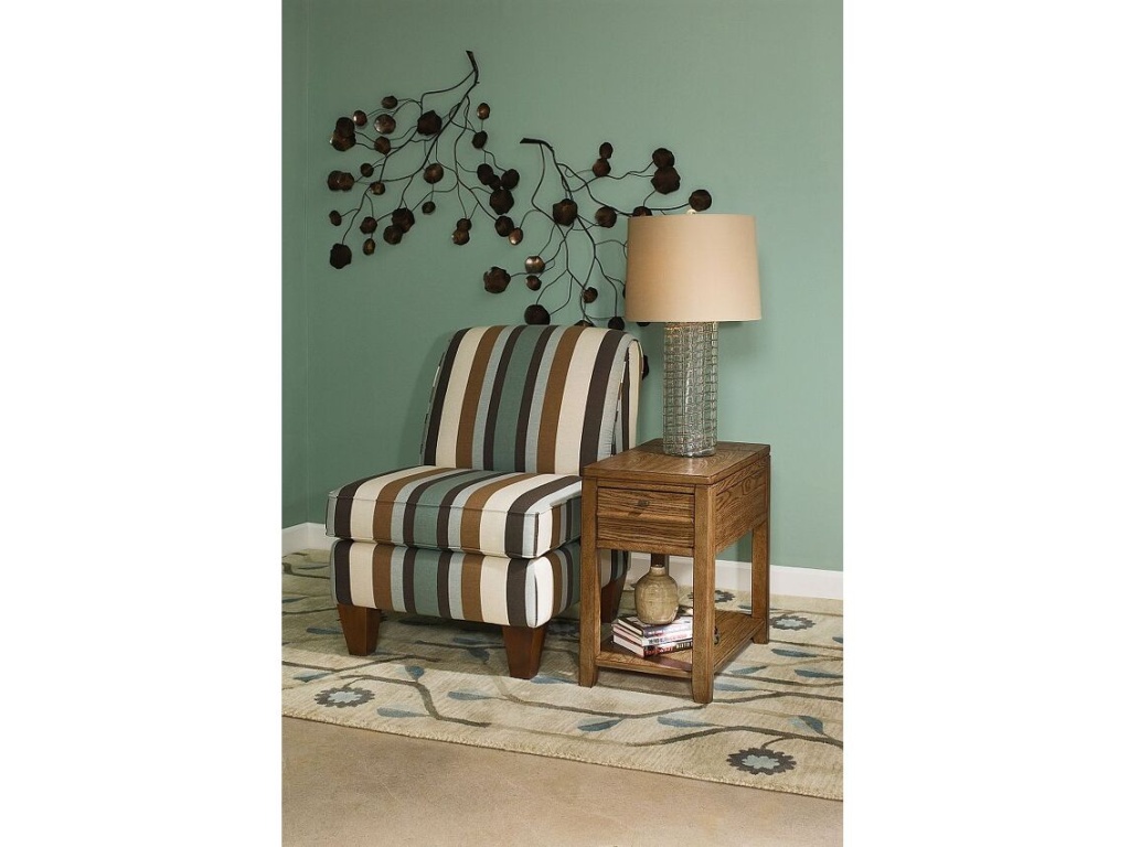 Downtown Chairside Table-Oak - image 1