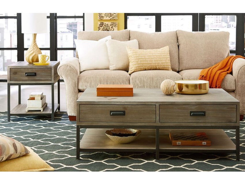 Rectangular Drawer End Table - image 1