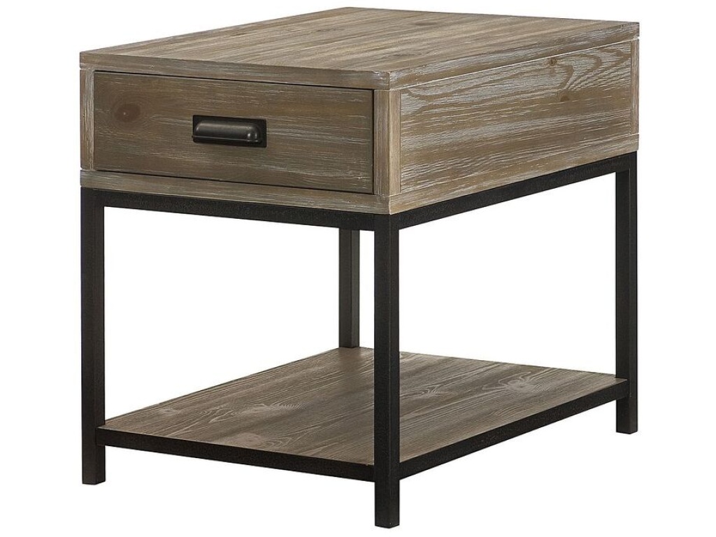 Rectangular Drawer End Table - main image