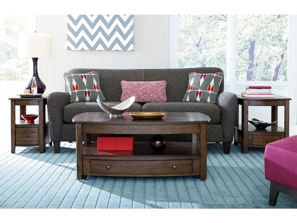 Rectangular Drawer End Table - image 1