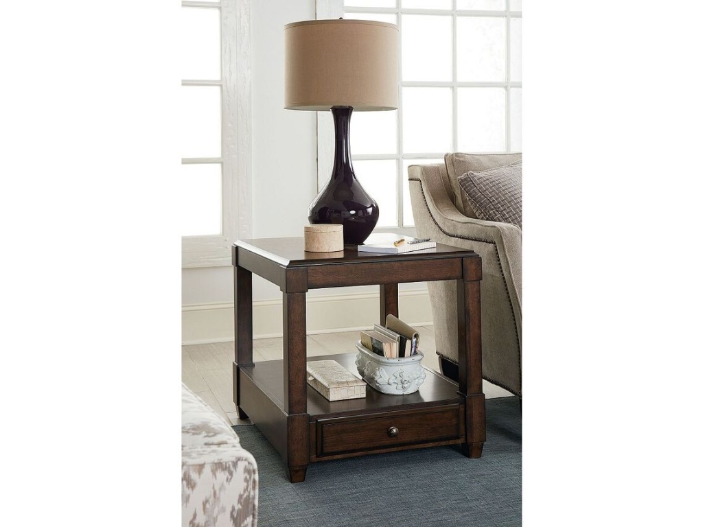 Rectangular Drawer End Table - image 1
