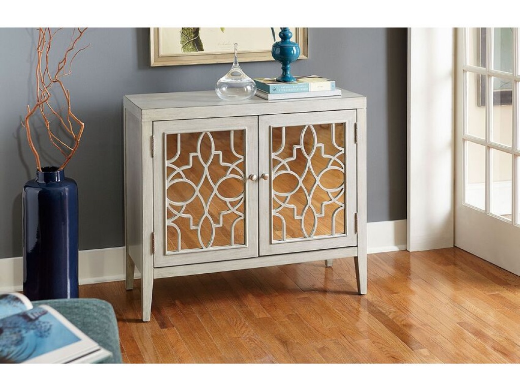 Mirrored Door Cabinet - image 1