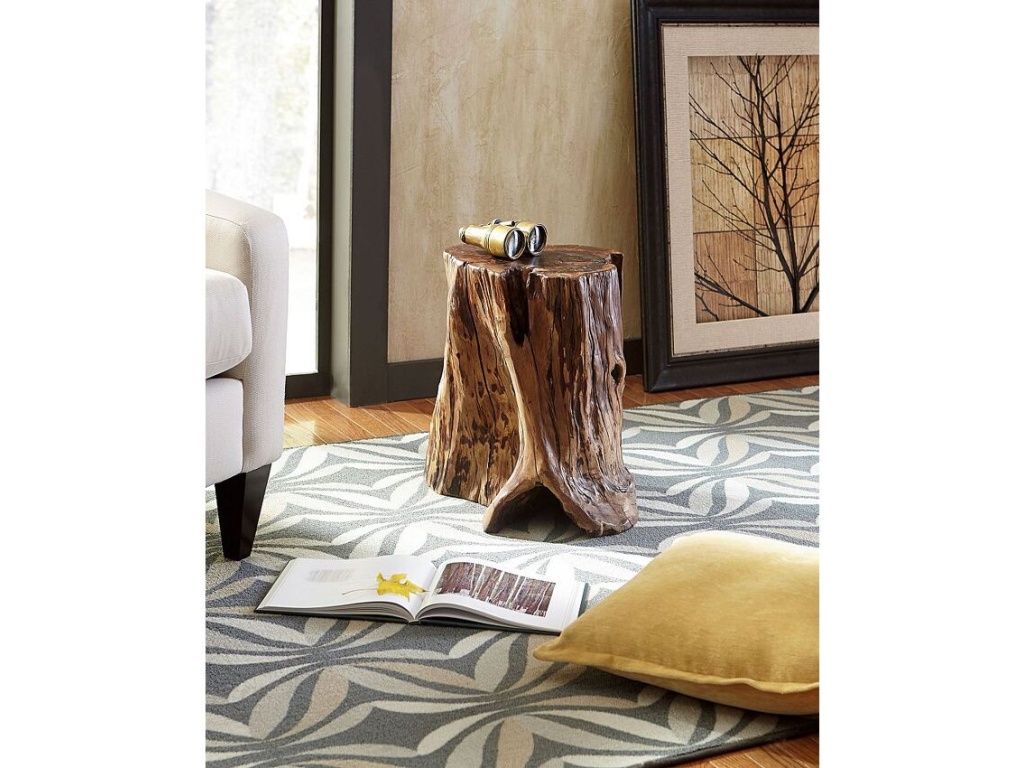 Tree Trunk Accent Table - image 2