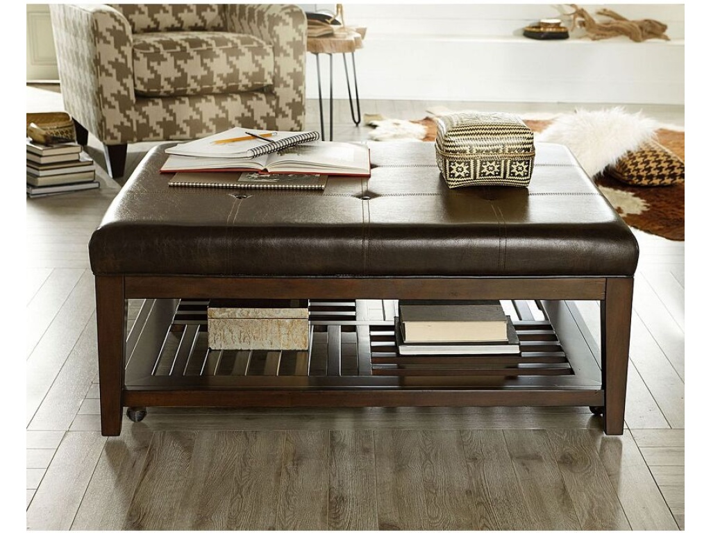 Rectangular Cocktail Ottoman - image 1