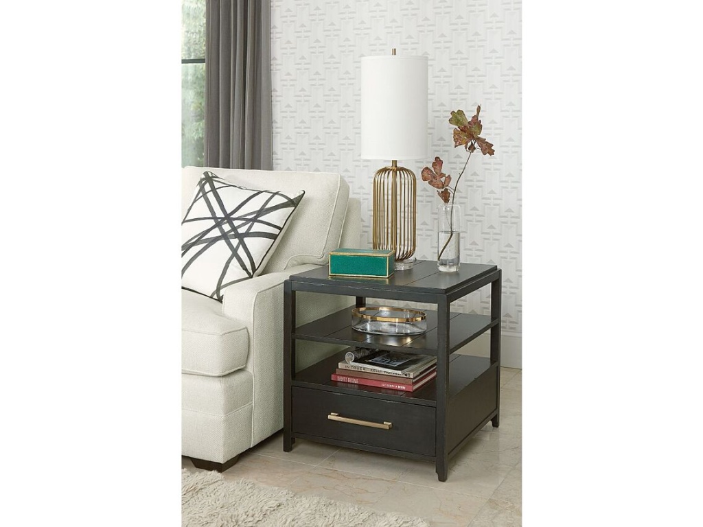 Rectangular Drawer End Table - image 1