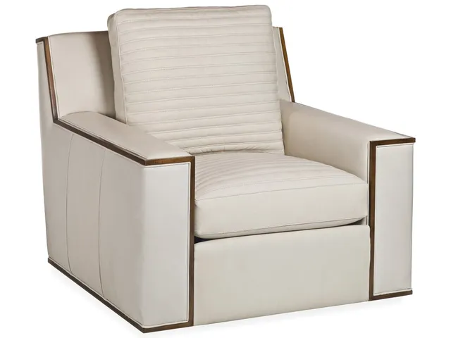 Emerson Channel Quilted Swivel Chair