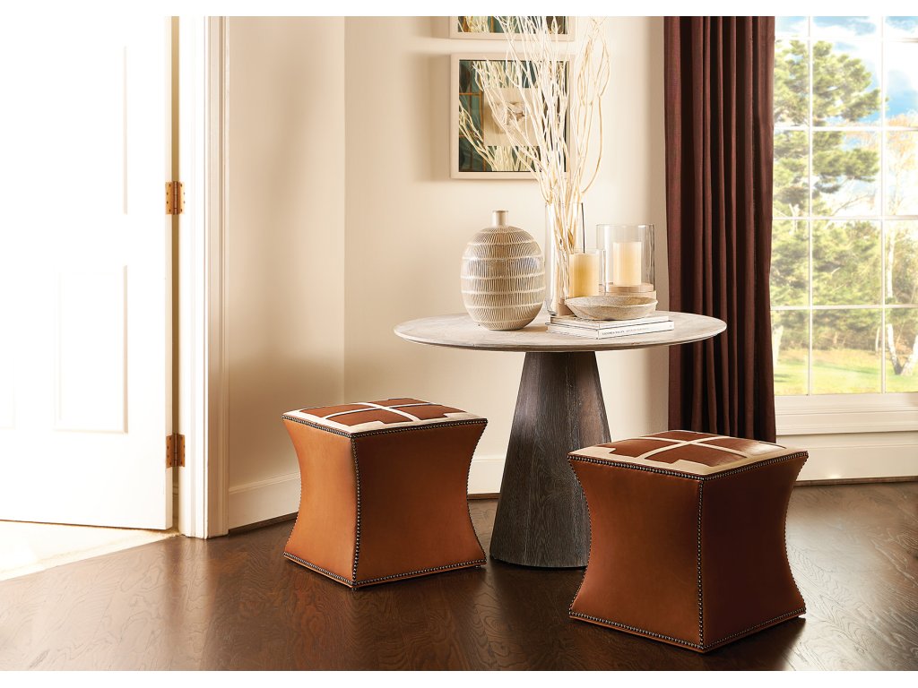 Cami Ottoman With Embossed Top - image 2