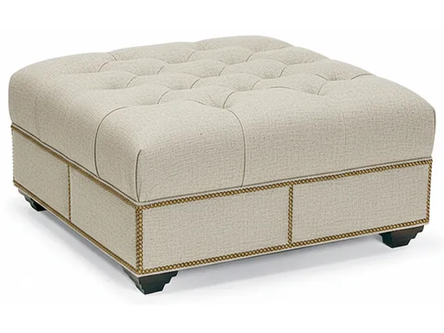 Campaign Cocktail Ottoman - Alternative View