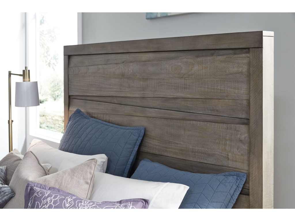 Hearst Solid Wood Panel Bed in Sahara Tan - image 2