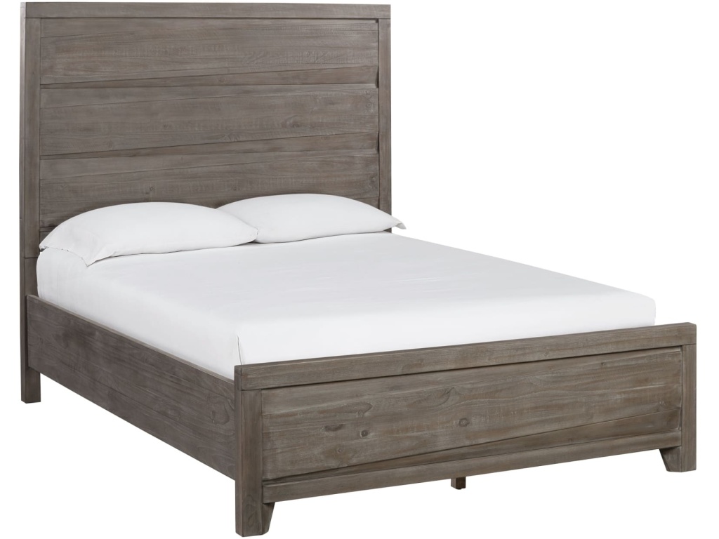 Hearst Solid Wood Panel Bed in Sahara Tan - image 4