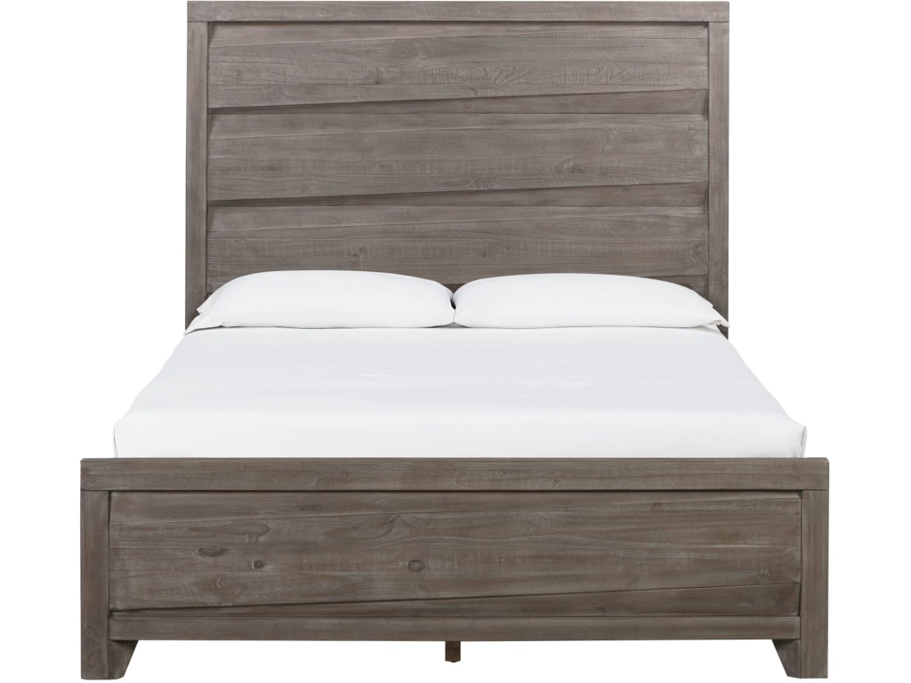 Hearst Solid Wood Panel Bed in Sahara Tan - image 5