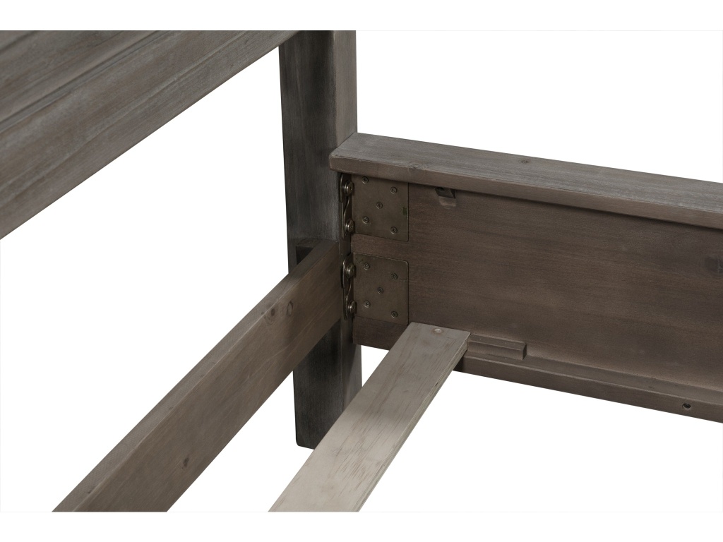 Hearst Solid Wood Panel Bed in Sahara Tan - image 7