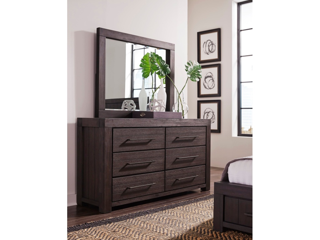 Heath Six Drawer Dresser in Basalt Grey (2024) - image 2