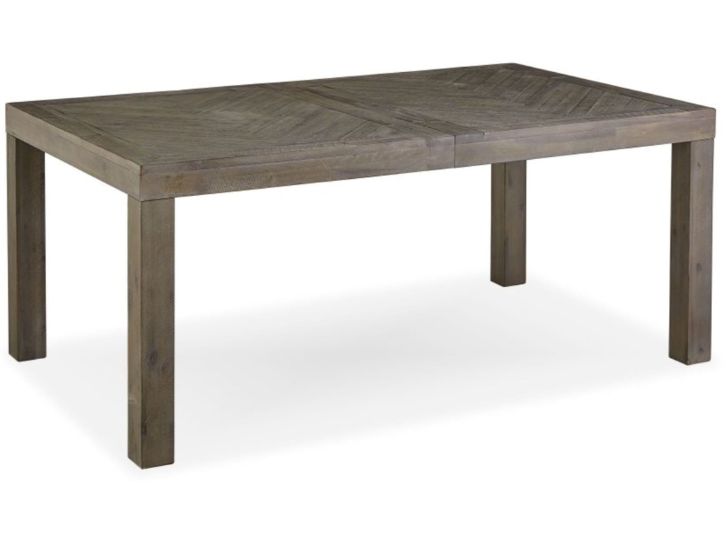Herringbone Extension Table in Rustic Latte - image 7