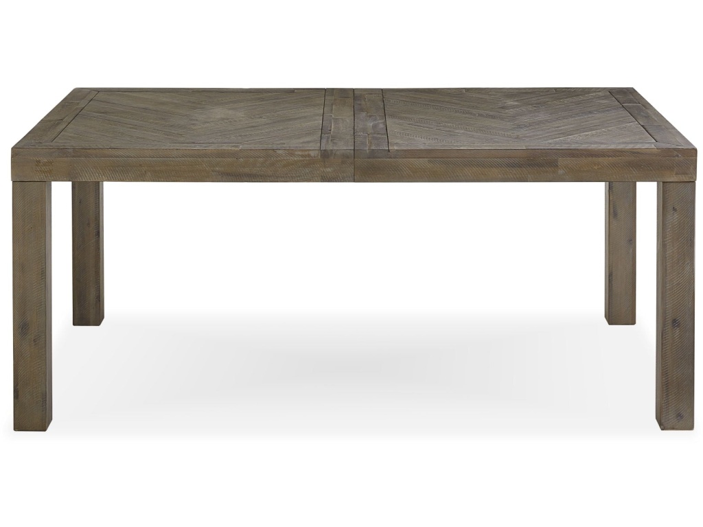 Herringbone Extension Table in Rustic Latte - image 8