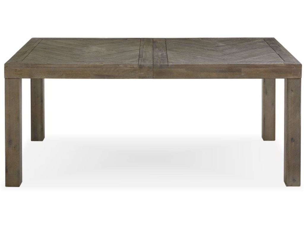 Herringbone Extension Table in Rustic Latte - image 9