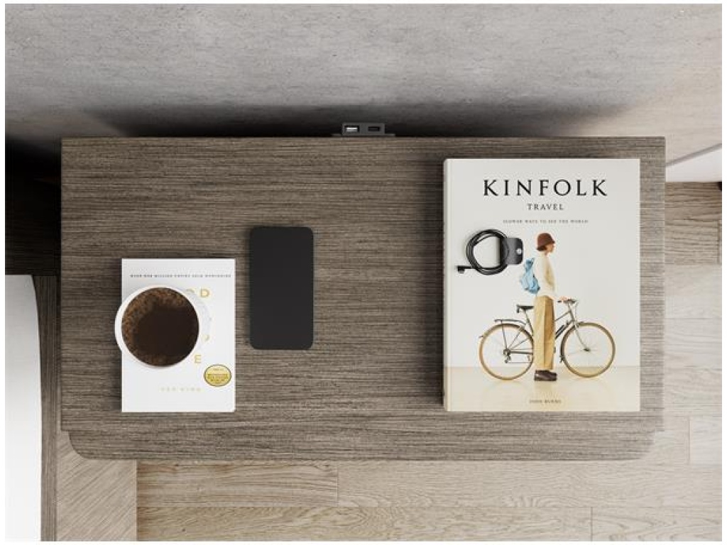 Three Drawer Nightstand - image 1