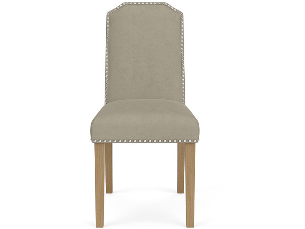 Clipped Top Upholstered Chair - image 1