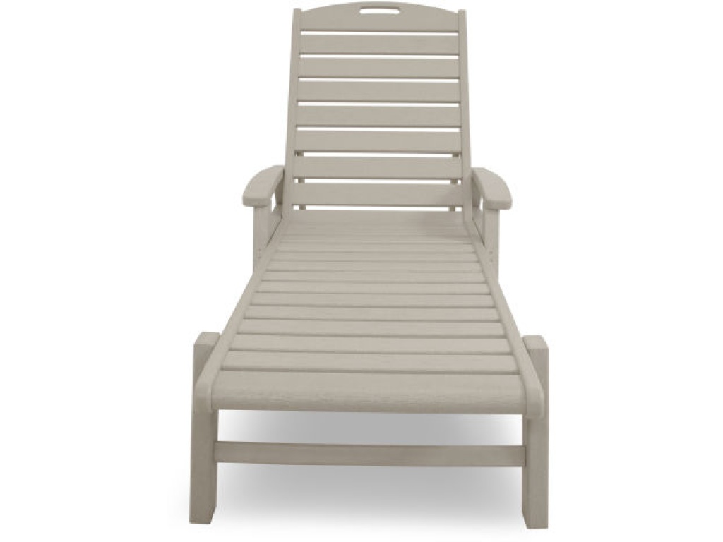 Yacht Club Chaise with Arms - Stackable - image 2