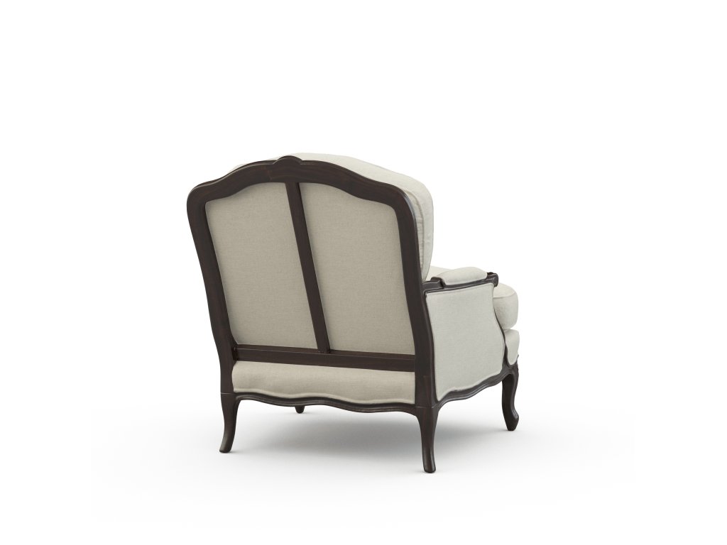 exposed wood chair - image 3