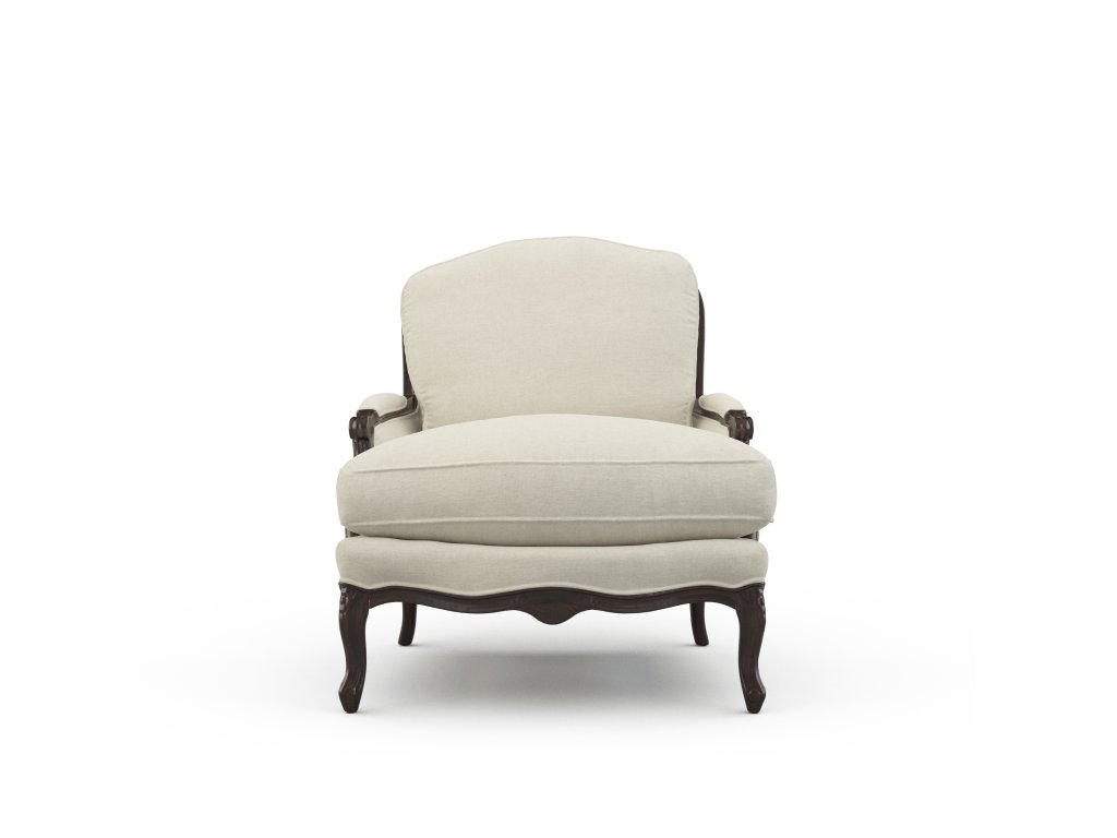 exposed wood chair - image 1