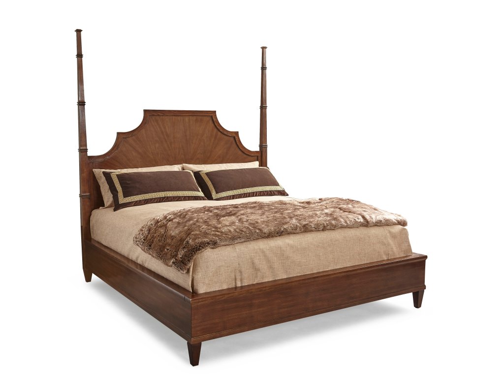 Mazie Wood King Bed - main image