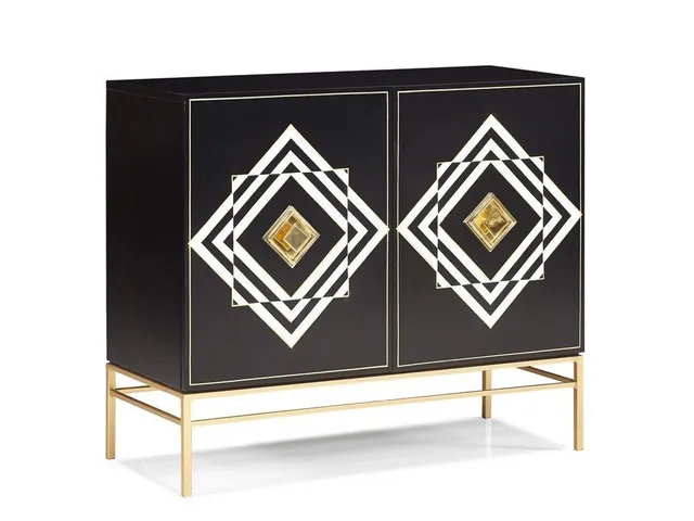 Aimee Hall Chest - Gold