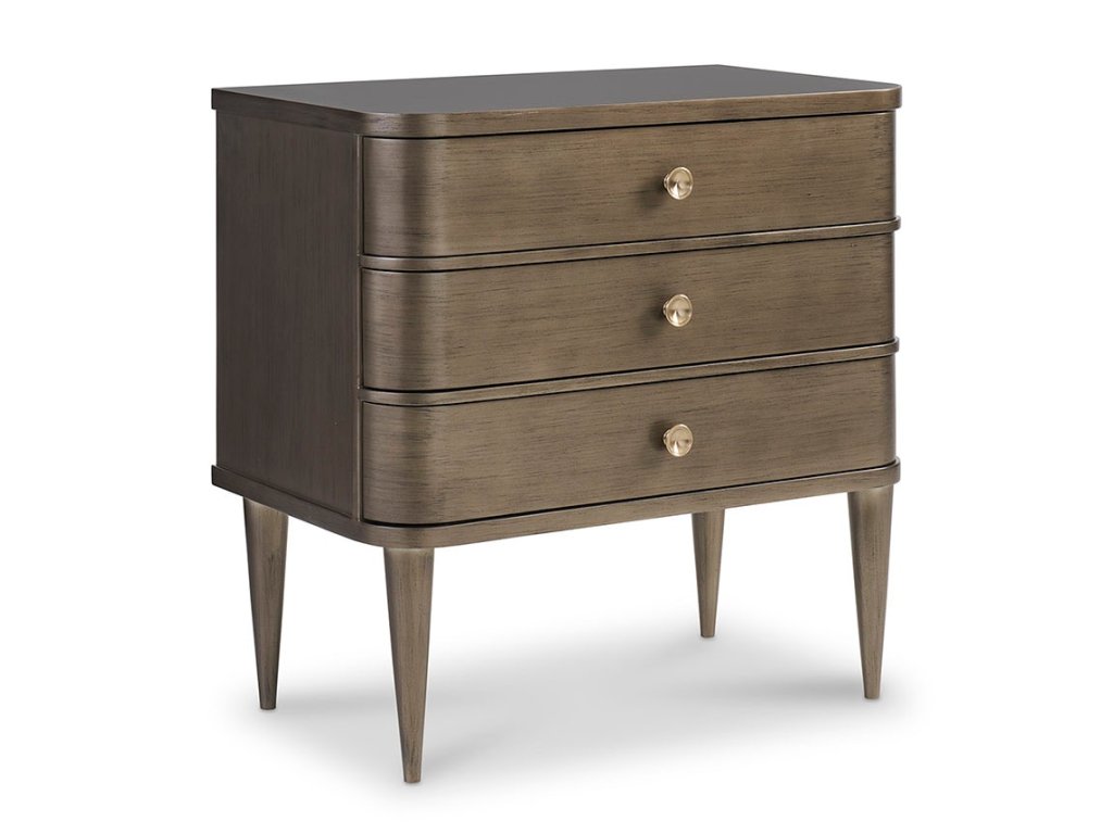 Novella Three Drawer Nightstand - main image