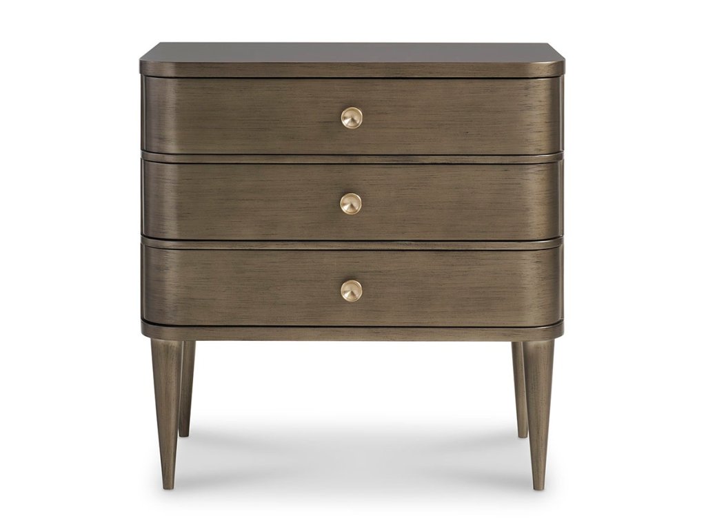 Novella Three Drawer Nightstand - image 1