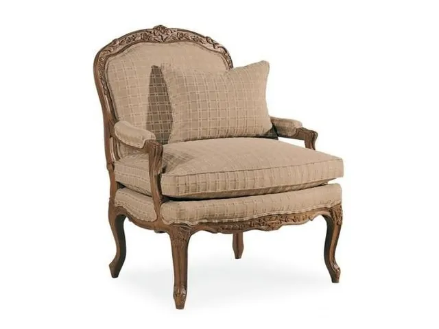 exposed wood chair