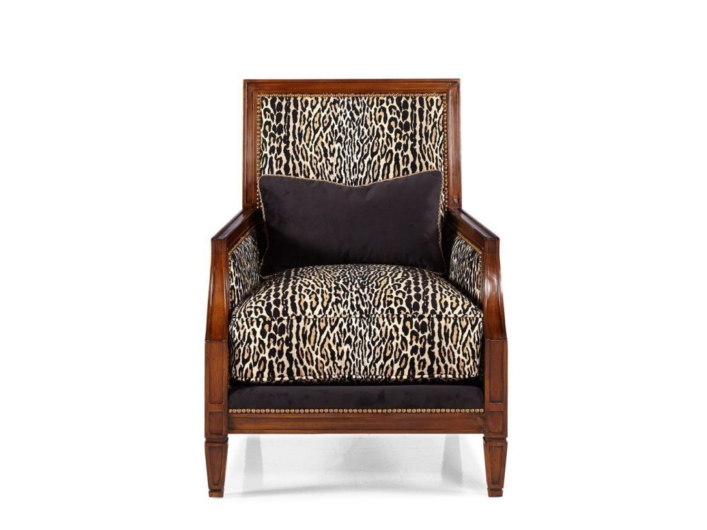 exposed wood chair - image 1