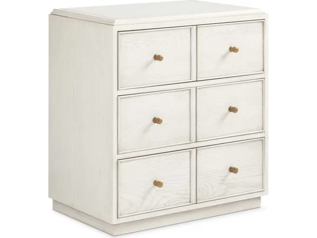 Boulder 3 Drawer Nightstand