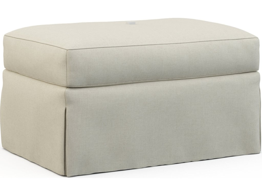 Betsy Skirted Ottoman - main image