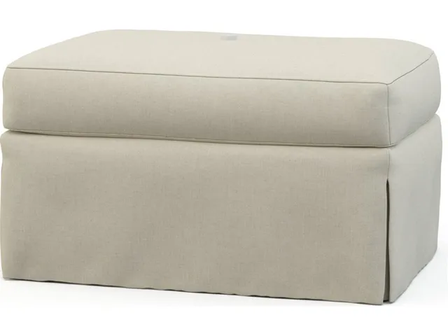 Betsy Skirted Ottoman - Alternative View
