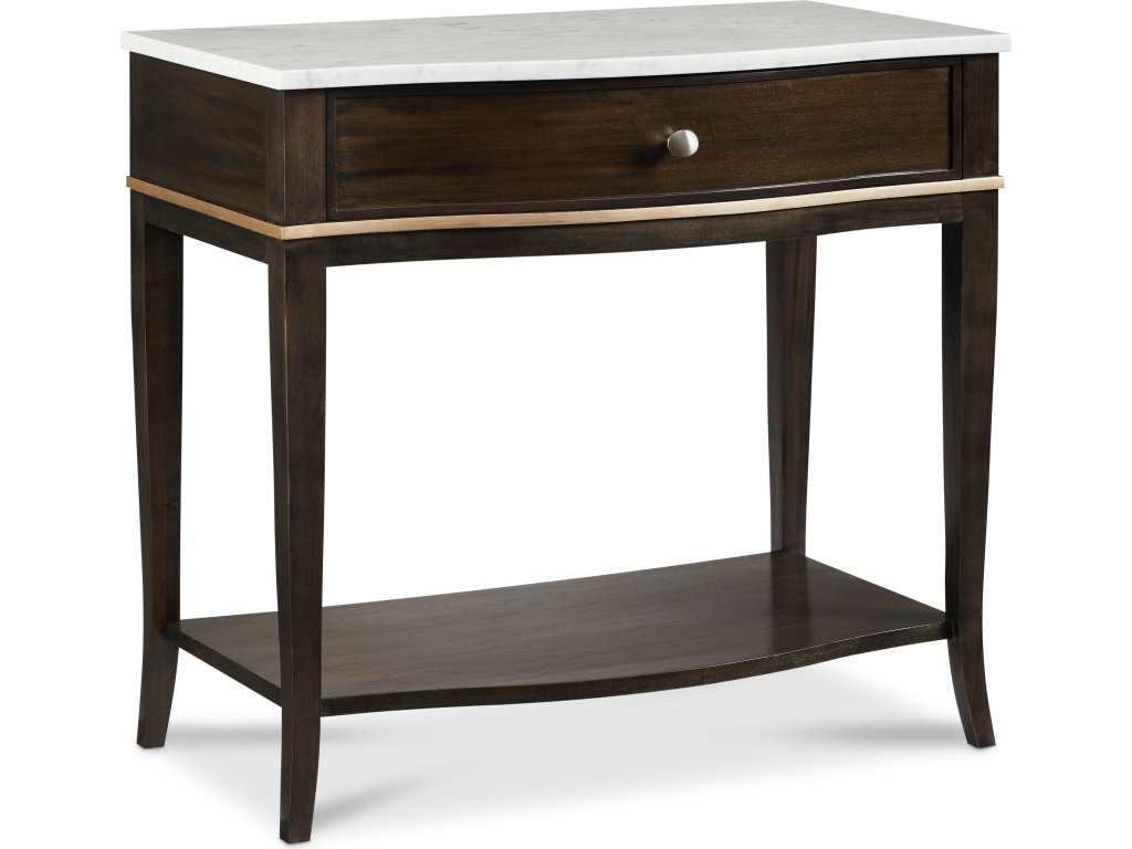 Carrington Nightstand With Stone Top - main image