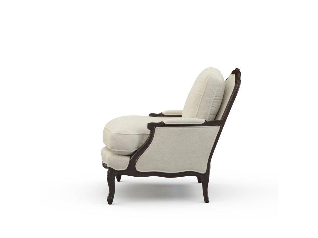exposed wood chair - image 2