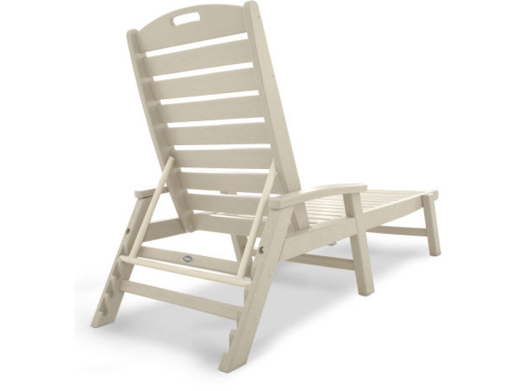 Yacht Club Chaise with Arms - Stackable - image 3